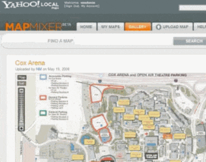 Screenshot of MapMixer